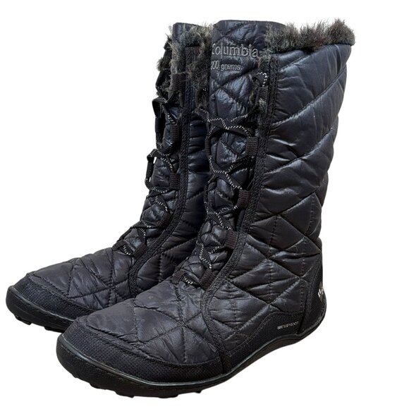 Columbia Minx Mid III Snow Fur Trimmed Snow Boots - Picture 1 of 9
